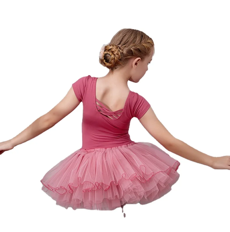 spandex gymnastics leotards for girl Toddler Dance Costumes Outfit for Kids leotardo ballet gymnastics-leotard