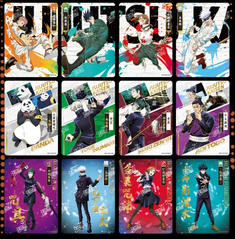 Kawou подлинные коллекционные карты Jujutsu Kaisen BP MR UR Satoru Gojo Itadori аниме TCG настольная карточка бустер коробка для детских игрушек подарок