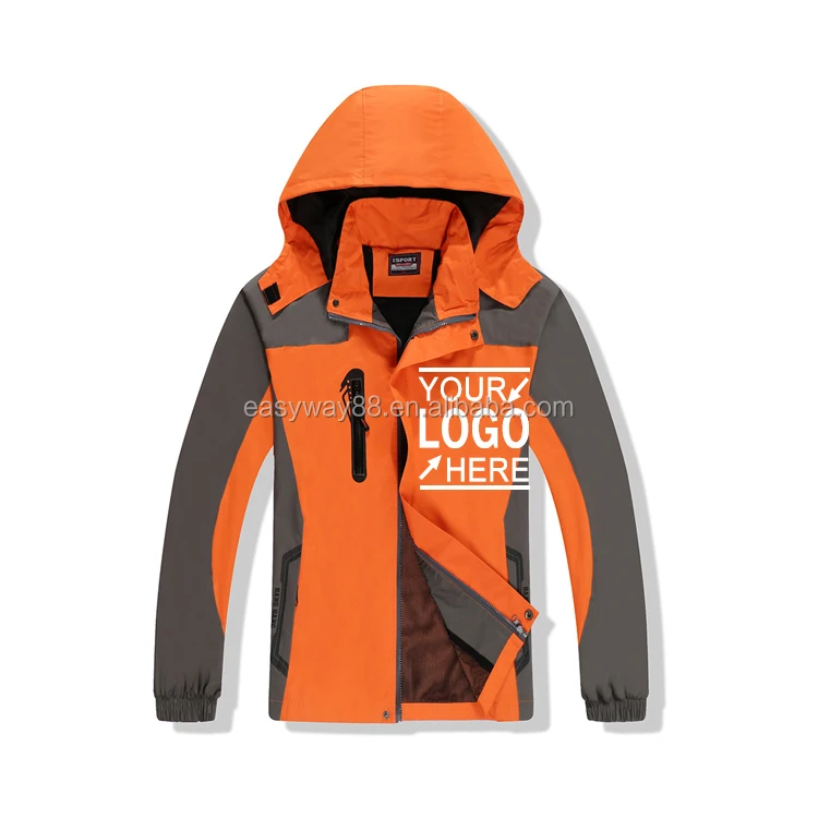 Wholesale custom spring new arrivals short windproof windbreaker softshell yellow colour jacket