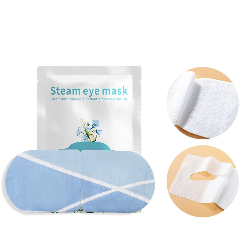 disposable skin friendly air activated heated eye mask natural safe sleep steam eye mask relieve visual fatigue