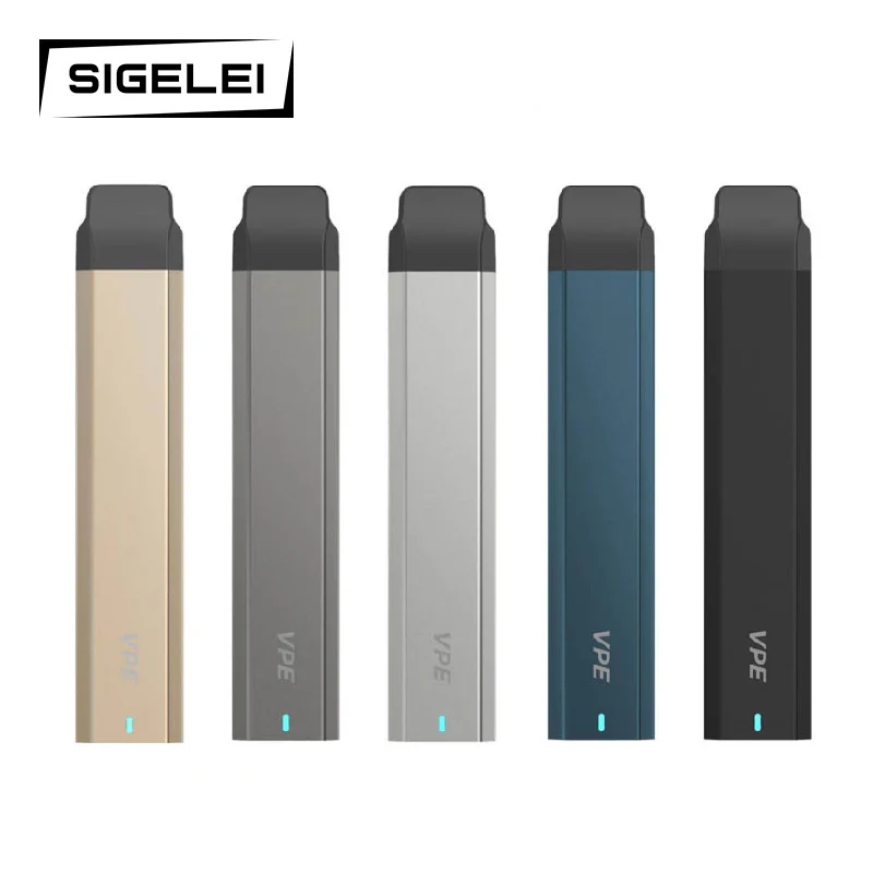 Электронная сигарета вейп-ручка оригинальный SIGELEI VPE Pod System Kit 1000mAh батарея 8-20W испаритель 2 мл картридж Верхняя полка