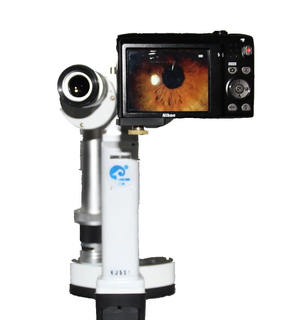 New Type Camera  Handheld Slit lamp Digital Portable Slit Lamp With Nikon Camera KJ5S3