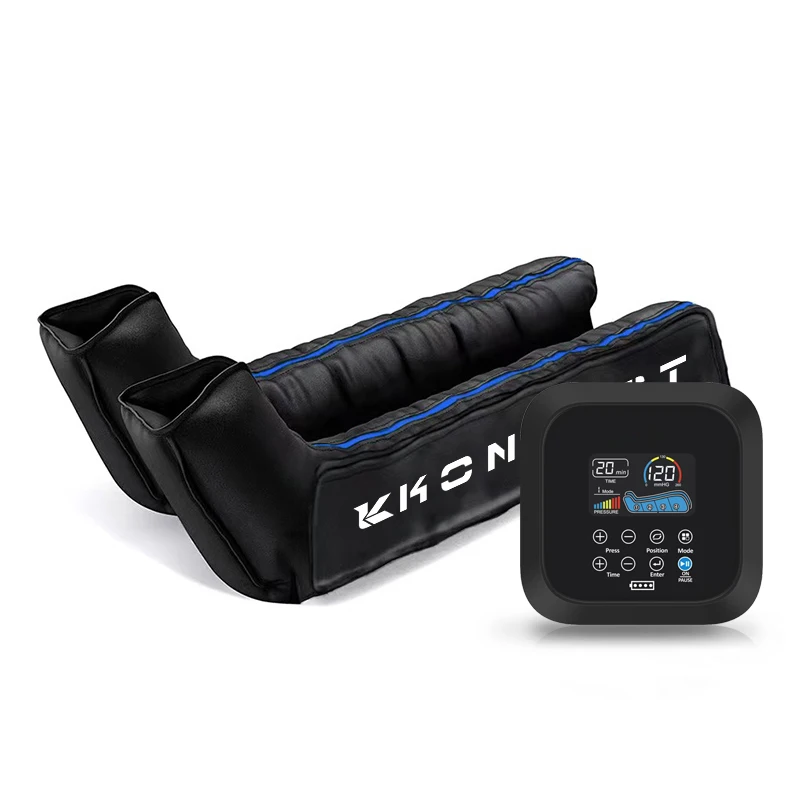 Best Pressure 4 chambers Leg Recovery System Air Compression Boots for Circulation Bota masajeadora