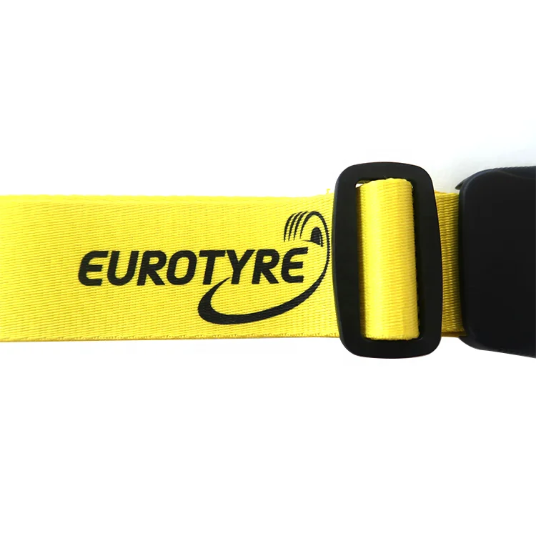 Custom Logo 180*5CM  Luggage Straps Password Lock Buckle Travel Box Cross Belt