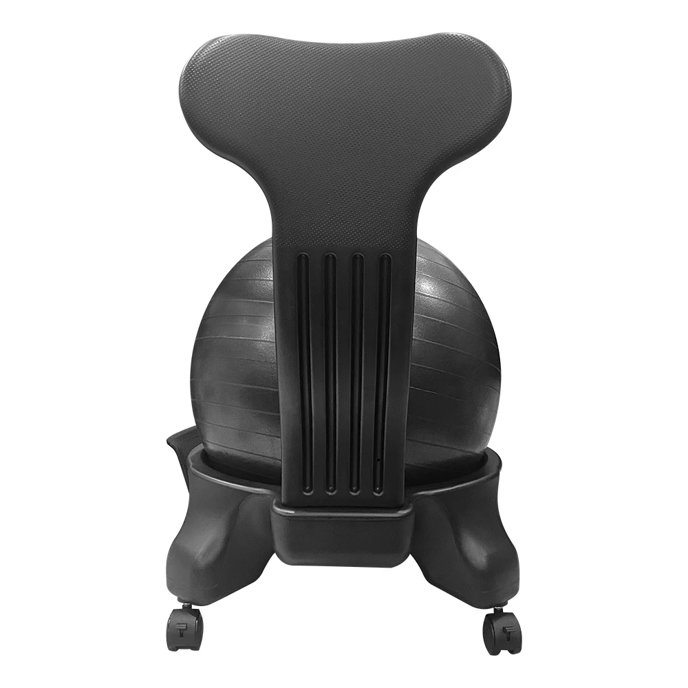 
Yoga ball chair inflatable anti burst stability ball office gym chair 