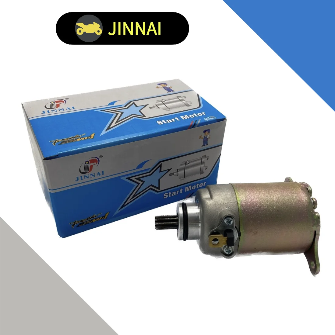 Двигатель запуска мотоцикла JINNAI GY6 125 12 В CE, Электрический Пусковой двигатель для Yamaha