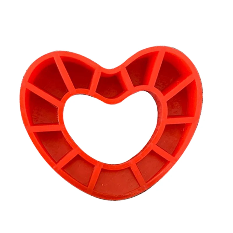 Силиконовая дверная пробка с красным сердцем, Детские ветрозащитные ворота, нижнее сопротивление, детский дверной ограничитель, безопасность для детского украшения