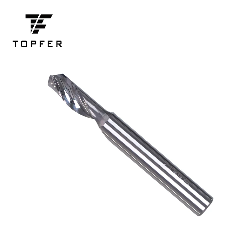 
Wholesale High Feed Solid Carbide Single Flute End Mill Cutter 