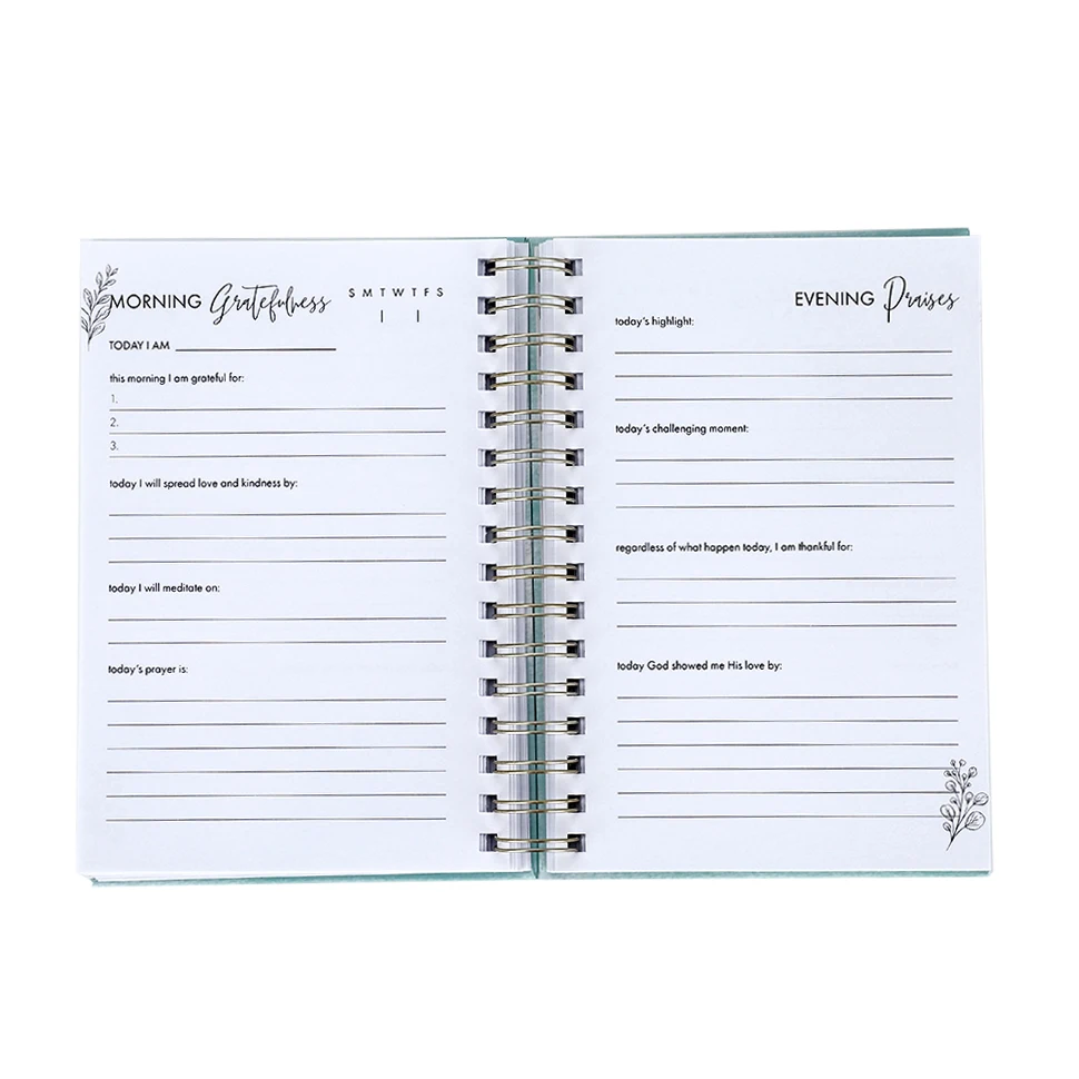 2026 Custom Printing Monthly Weekly Goal Teacher Agenda Journal Hardcover Undated Finding Joy Daily Planner