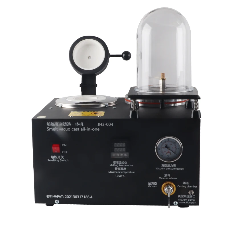 3d resin casting machine for Jewelry 3 in one for Lost Wax Cast Combination Gold Melting Furnace Gold Melting Machine Vacuum