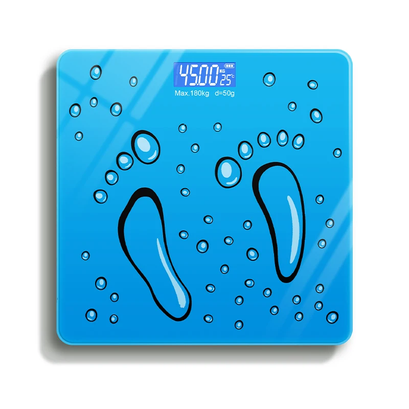 Household scale electronic digital personal bathroom scales