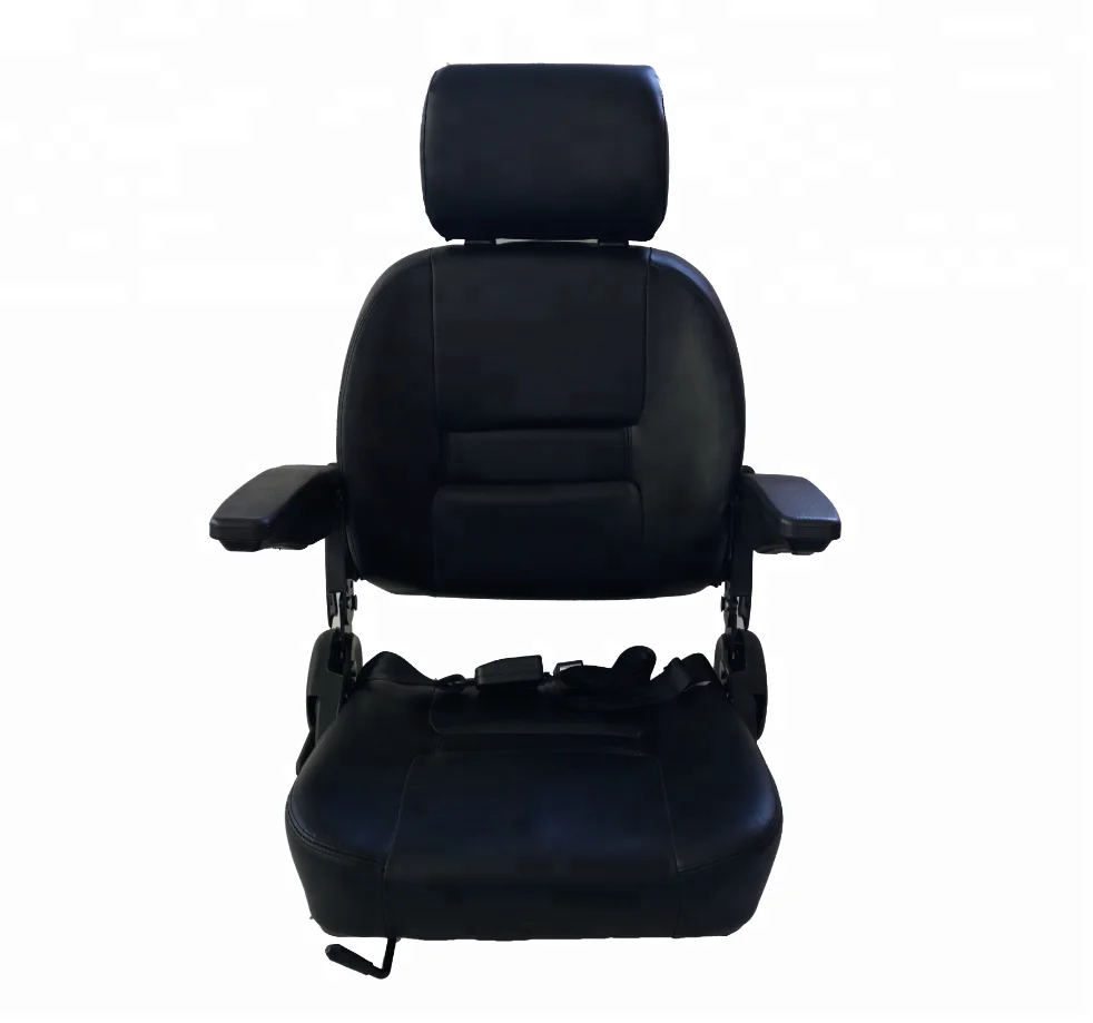 High back Fashion Adult Four Wheel Passenger Elderly Mobility Electric Scooter seat