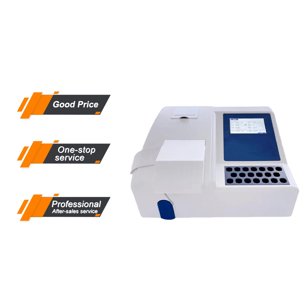 Semi automatic touch screen Biochemistry analyzer Auto Clinical Blood chemistry analyzer