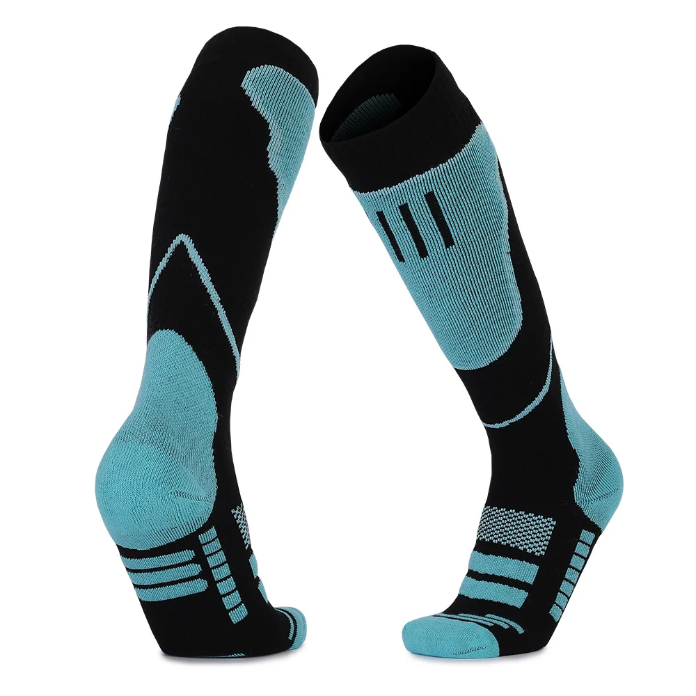 Wholesale High Quality Adult Unisex Outdoor Sweat Absorption Cotton Winter Snow Mountaineering Long Tube Sports Ski Socks