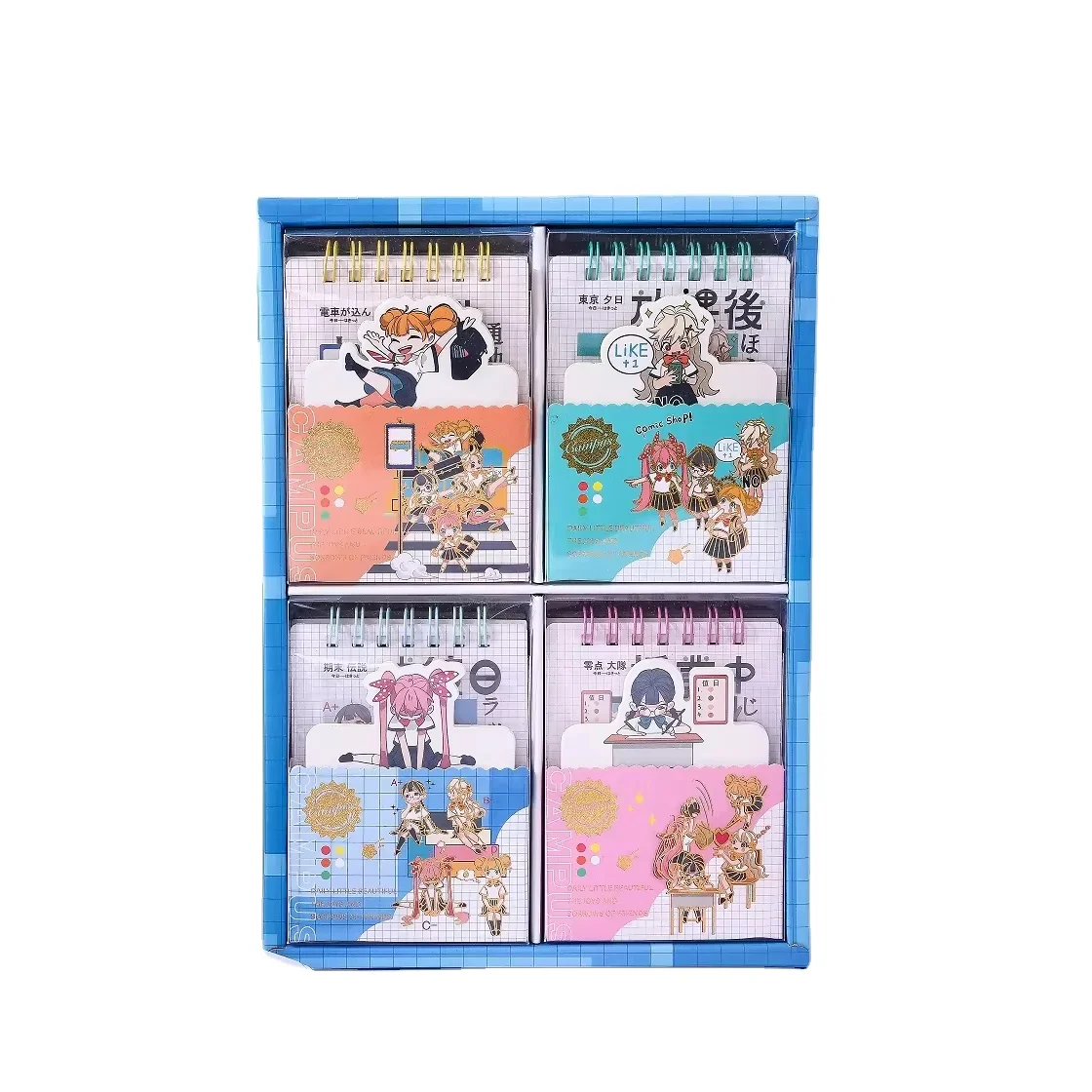 wholesale A7 hardcover paper journal spiral student notebook notepad school stationery