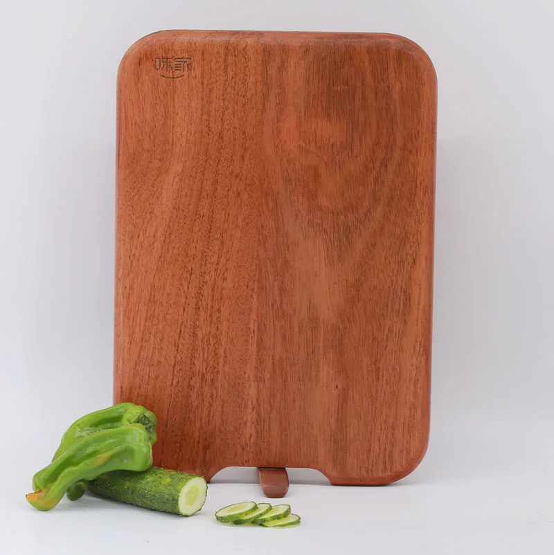 2022 hot sales Wood Cutting Board Wooden Chopping  Block Kitchen cutting board with stand