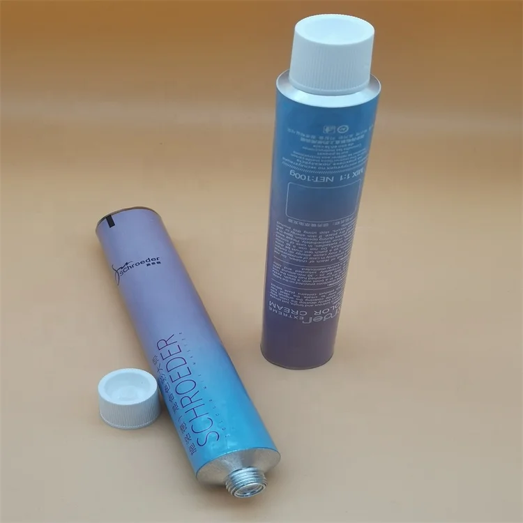 Aluminum Collapsible Tube For Care Cream, Cosmetic Aluminum Collapsible Tube, Women Face Cleaning Collapsible Tube