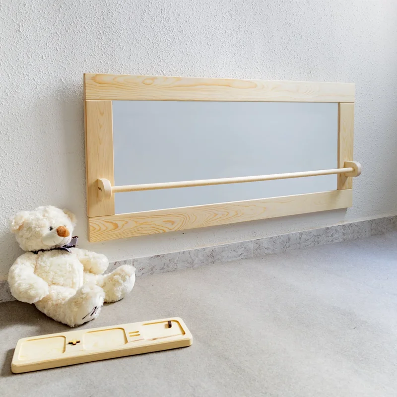 XIHA Montessori детский сад Дошкольный класс игровая комната зеркало безопасности детей 6-24 месяцев акриловое стекло дерево МДФ материалы