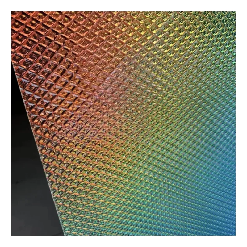 CHINAPLAS 4x8 feet Extruded Acrylic Sheet honeycomb Texture Acrylic board