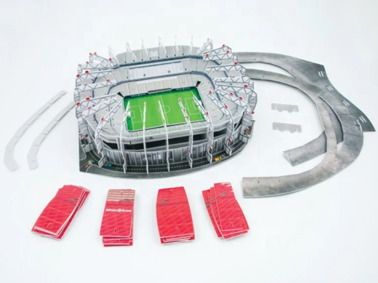  DIY пазл 3D Строительная карточка Эстадио Santigo Bernabeu/Emirates/Stamford bridge стадион и т. д. для