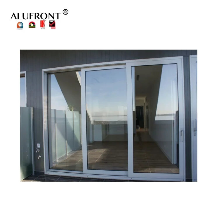 NFRC Certified Barn Sliding Doors Aluminium frame glass sliding doors for villa home