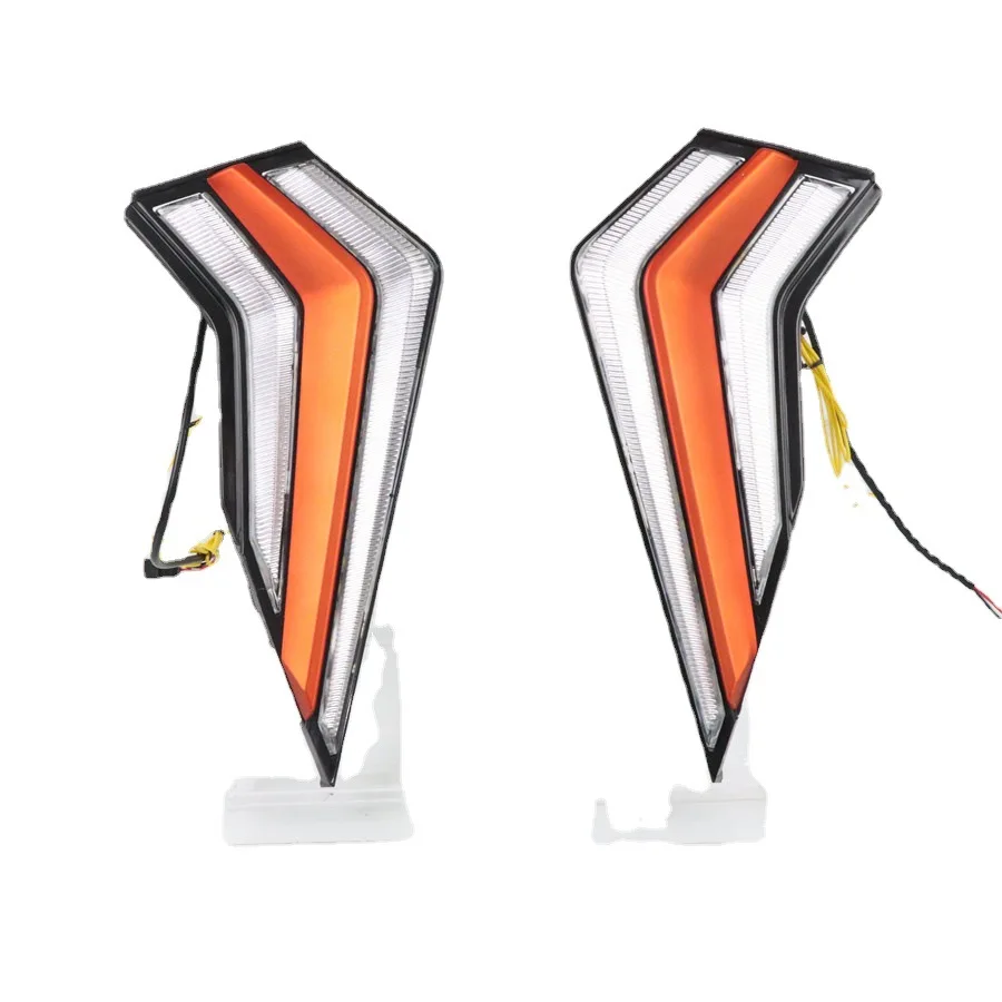 Новинка дневные ходовые огни KEEN DRL для Geely Pro Azkarra Boyue X 2022 со сканированием поворотная лампа Автомобильные противотуманные