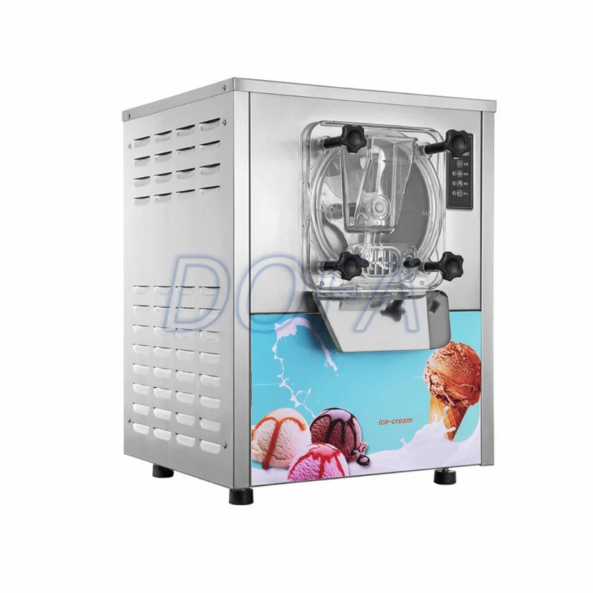 15L/H table type stainless steel hard italian gelato ice cream machine hard serve maker producer