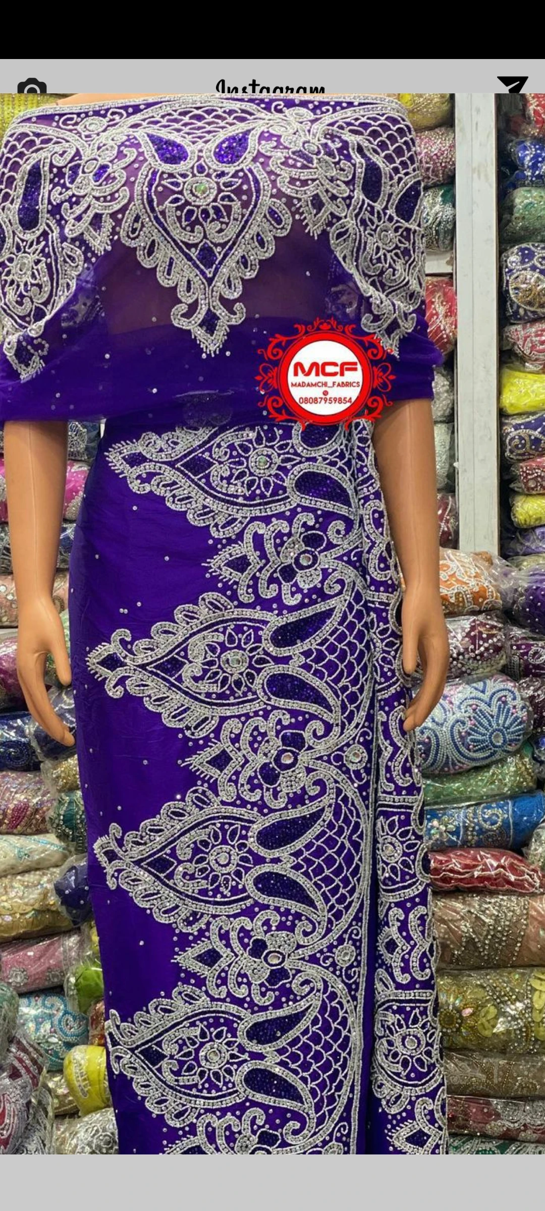 Fashionable Somali Wedding and Special Occasion Wear Unique African Style Embroidered George Wrapper Fabric Suits