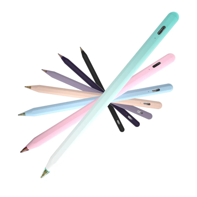 Wholesale Compatible Tablet Stylus Various Colors 2 in 1 Design Universal Capacitive Stylus