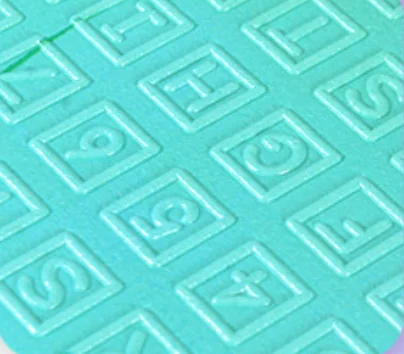 Gaming Key Board Waterproof Play Mat Baby Durable Easy Clean Waterproof XPE Foam with Fabric Covering Edge