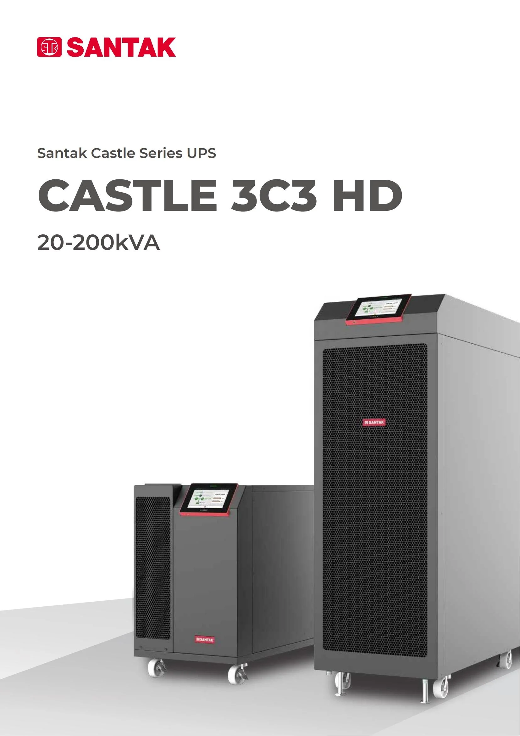 Резервное копирование системы электропитания 3C3 HD Online UPS 20kva 20kw 40k 60k 80kw Santak 40kw источники бесперебойного питания
