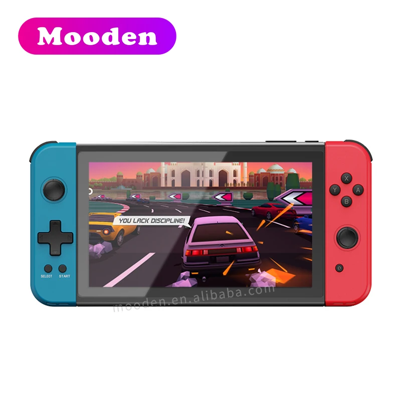 L X70 портативная игровая приставка 7 дюймов сенсорный экран 64bit Ретро портативная игровая консоль HD ТВ-выход видео Игровая приставка для PS1