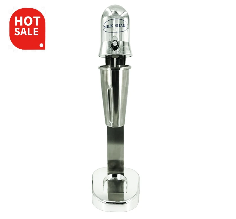 220V Deluxe hot and cold double cup commercial milk shaker machine ice cream mixer cocktail water dispenser mixer