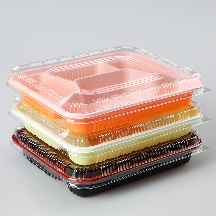 SZ-408 food storage plastic disposable 4-compartment food container