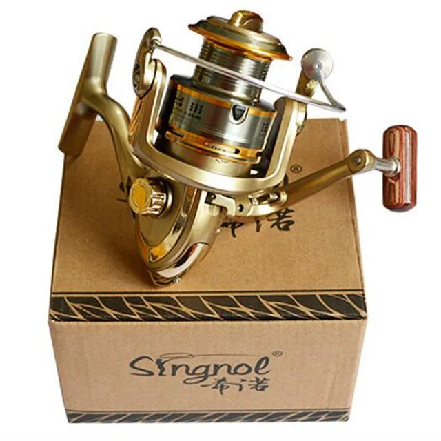 TT1000-7000 Singnol 10+1 Ball Bearings Fishing Spin  Reel Aluminum Beach Bass Ice Fish Reels