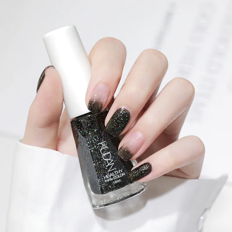 Private Label 40 Colors Cruelty Free Frosted Nail Polish Bottle Organic Long Lasting Peel Off 10ml Natural Nail Polish