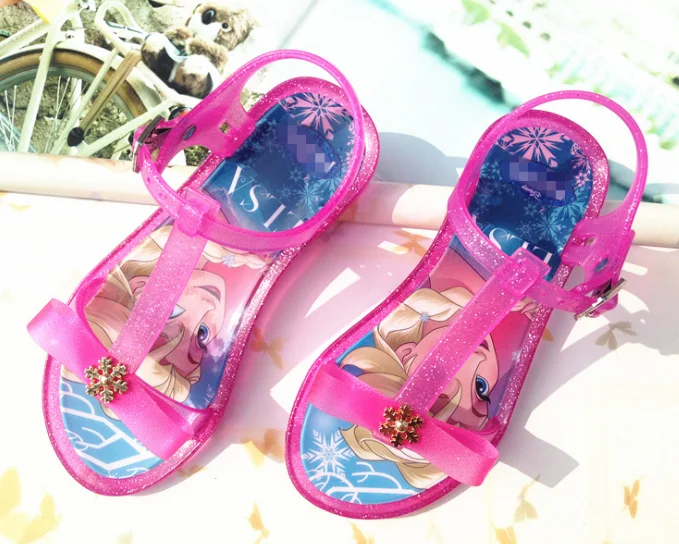 Сандалии-желе для девочек-подростков «холодная принцесса»