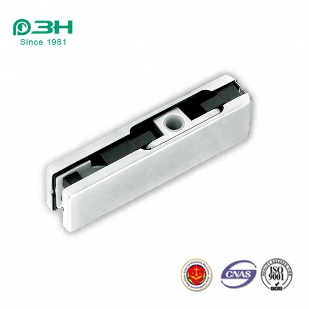 3H Factory Hot Sale High Qluality Stainless Steel 304 Glass Door Upper Patch Fittings Hinge for Bathroom Office Building