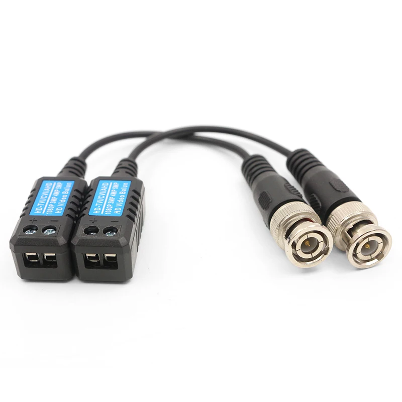 
High quality surge protection 1080P Single channel Passive UTP video balun with CE FCC ROHS 3 years warranty for CCTV camera 