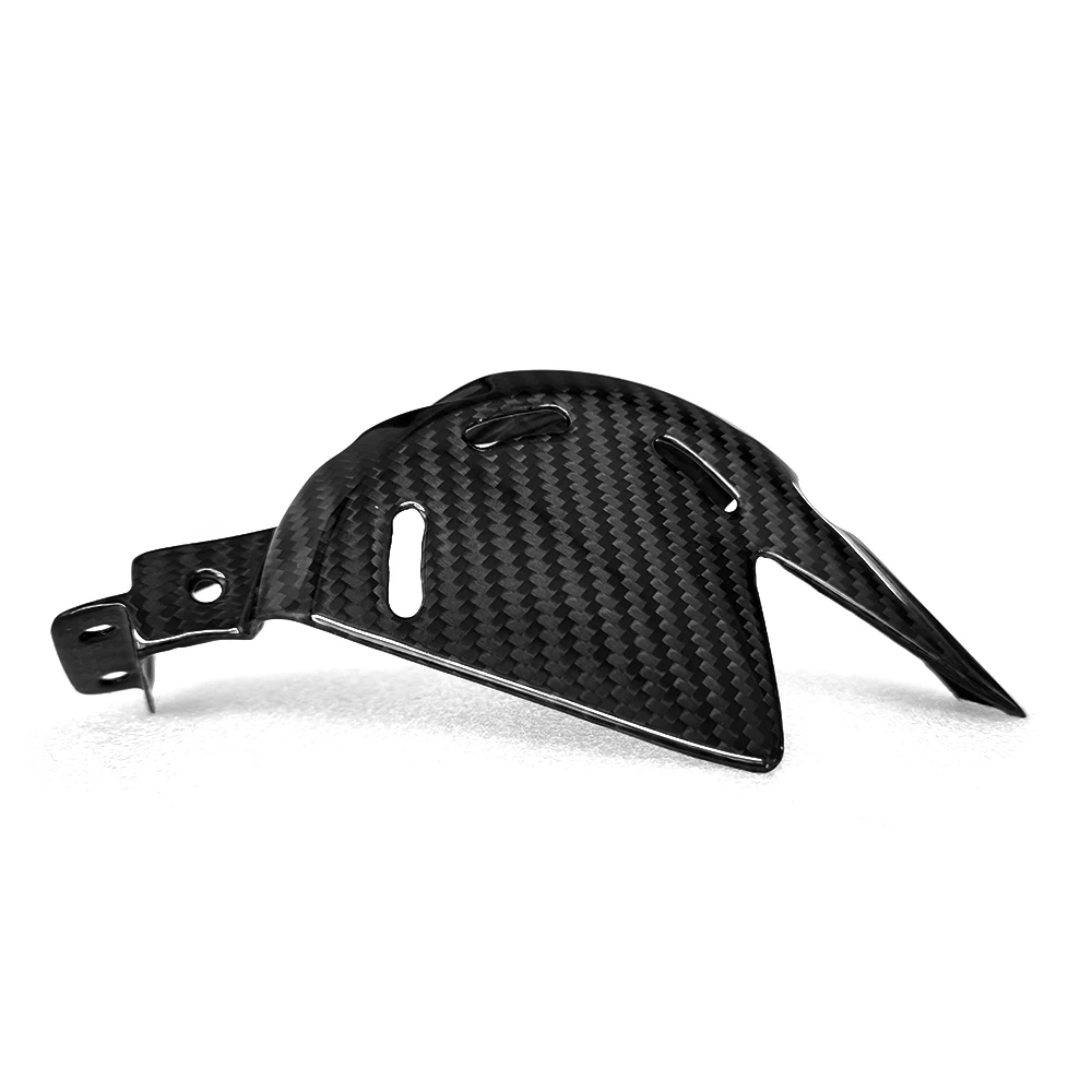 Dry Carbon Motorcycle Modification Carbon Fiber Engine Chain Sprocket Cover Fairing Cowl for Ducati Panigale V4 V4S 2018-2020