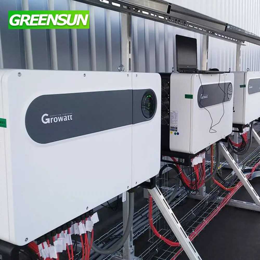 Growatt MAX 125 kw solar inverter mppt 100kw 110kw power inverter  125kw solar grid tie inverter