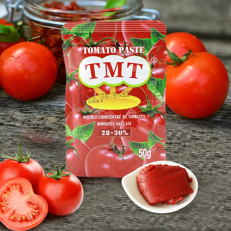 Соус tomate 50 г двойная концентрированная томатная паста