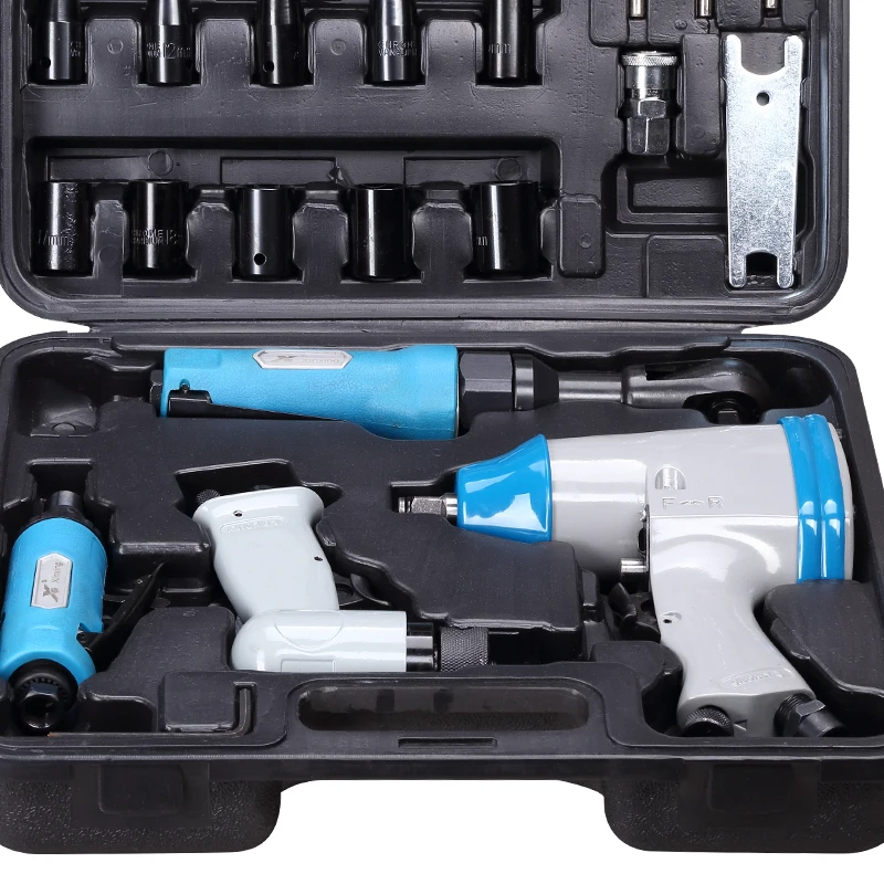 
1/2 air impact wrench spare parts and tools pneumatic Air Tool Kit accessories kit For Repair Car Vehicle 