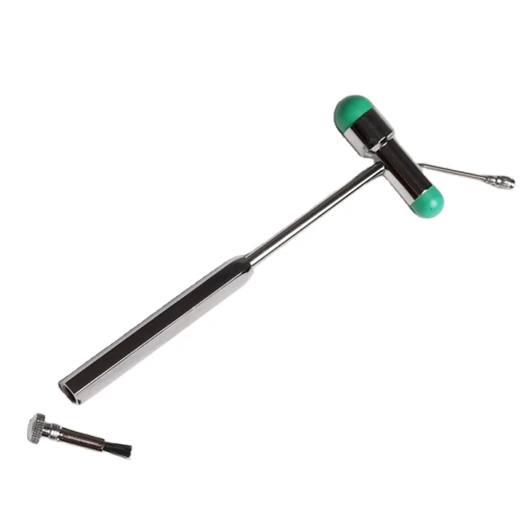 Красочный триугольный тромнер, неврологический медицинский молоток, перкуссионный молоток с ручкой