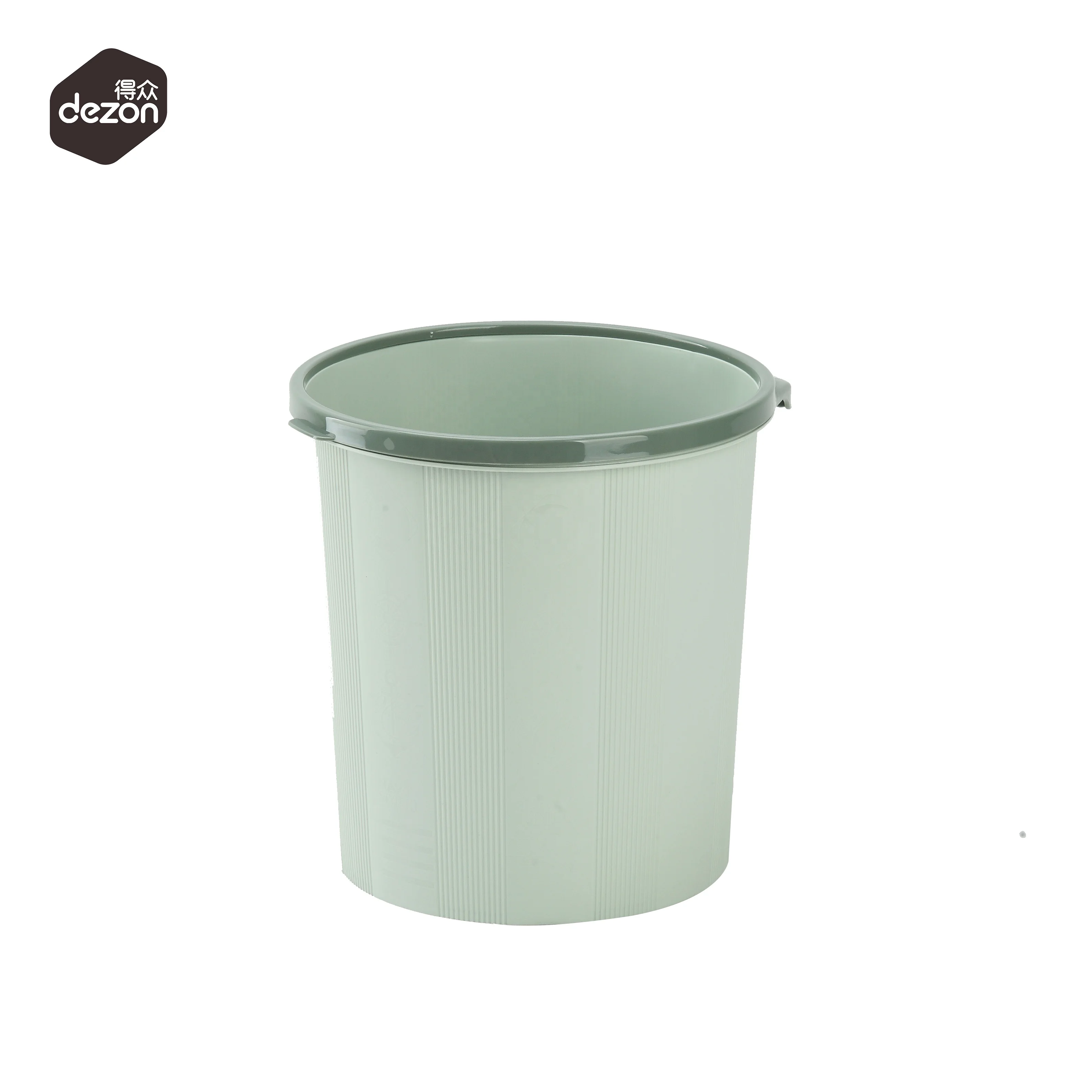 Manufacture Wholesale Multi-function Plastic Indoor Trash Rubbish Waste Storage Bin cans with Fixed Sleeve