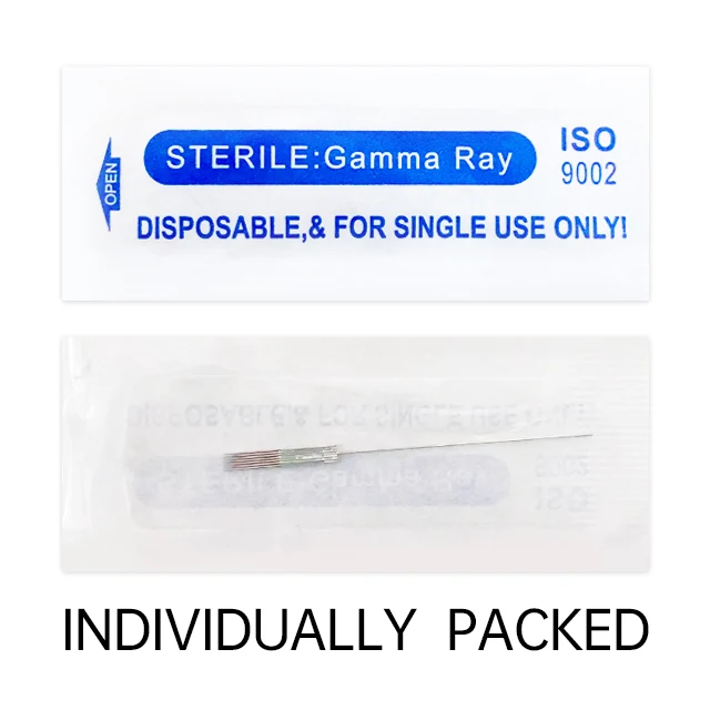 Original Manufacturer Supply 0.35mm*7R Eyebrow Tattoo Needle For Makeup Machine Microblading Needles Eyebrow