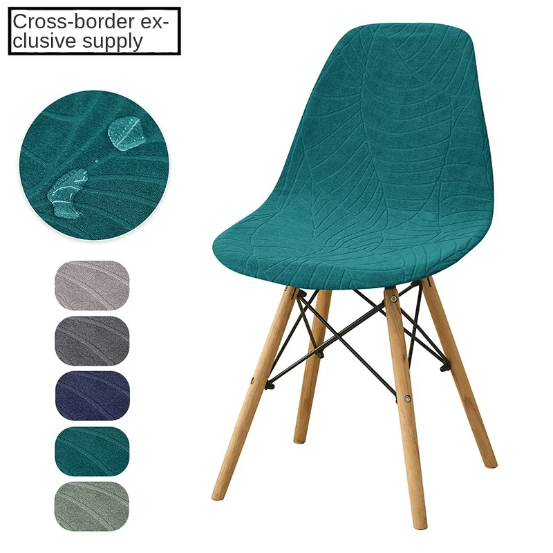 Waterproof Elastic Large Leaf Flower Chair Cover for Home and Hotel Dining Cross-Border Banquet Chair Use