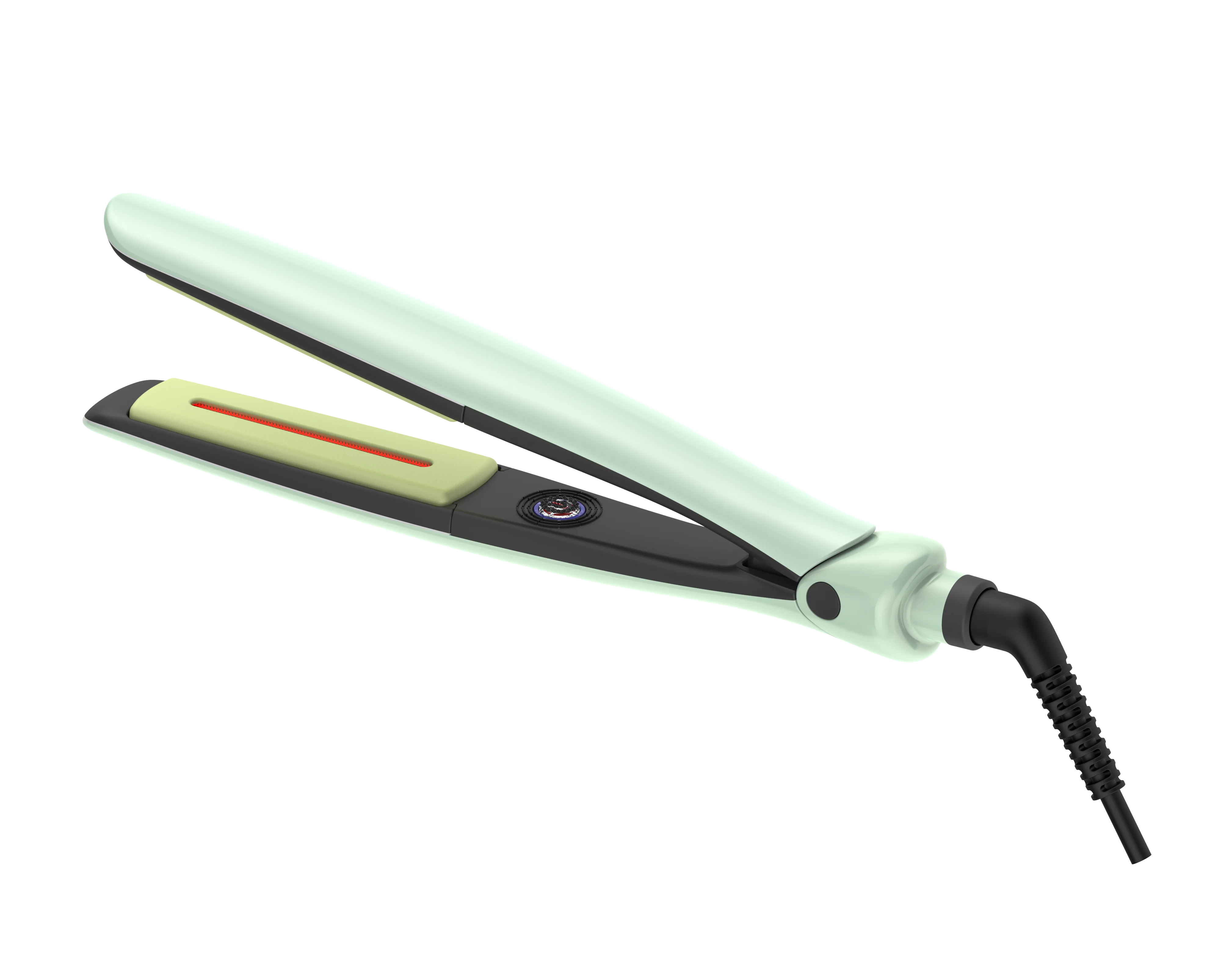 vibrator ultrasonic infrared cold plate hair straightener