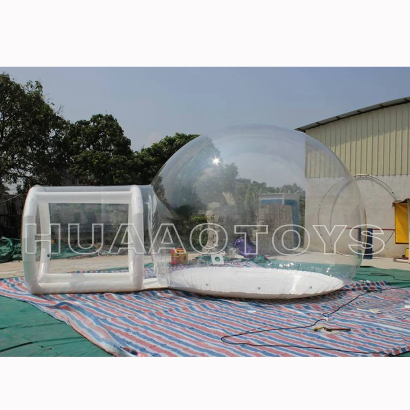 3m Dome Tent Bounce House Transparent Inflatable Balloon Bubble House  for Kids