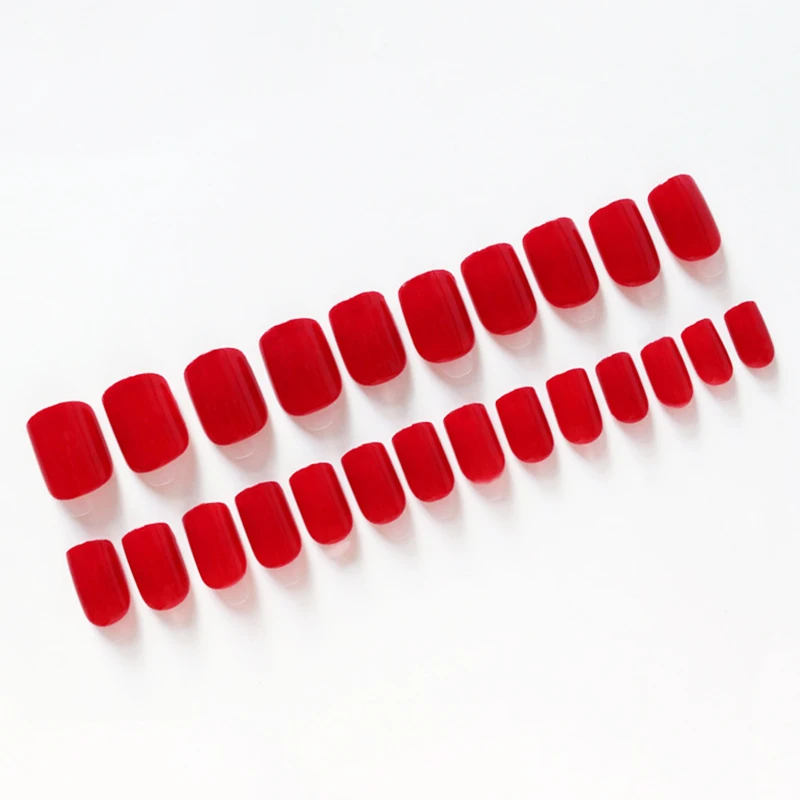 ROSALIND manicure 24pcs/lot multicolor press on false nails tips kits wholesale artificial acrylic fake nails set with nail file